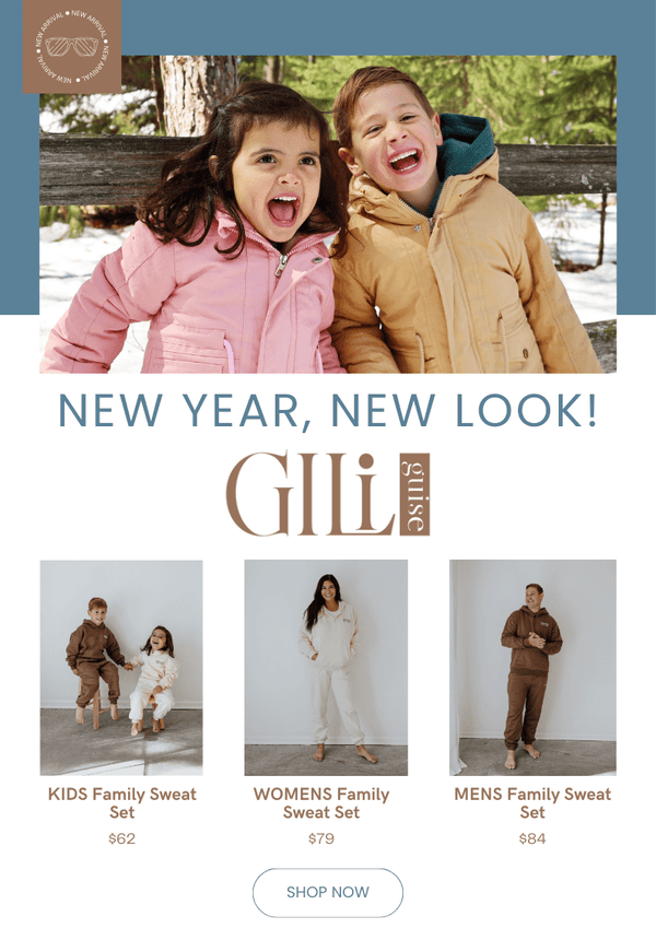 New Year, New Look - Kids Winter Fashion - GILi Guise