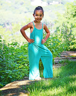 THX, It Has Pockets Romper - Turquoise