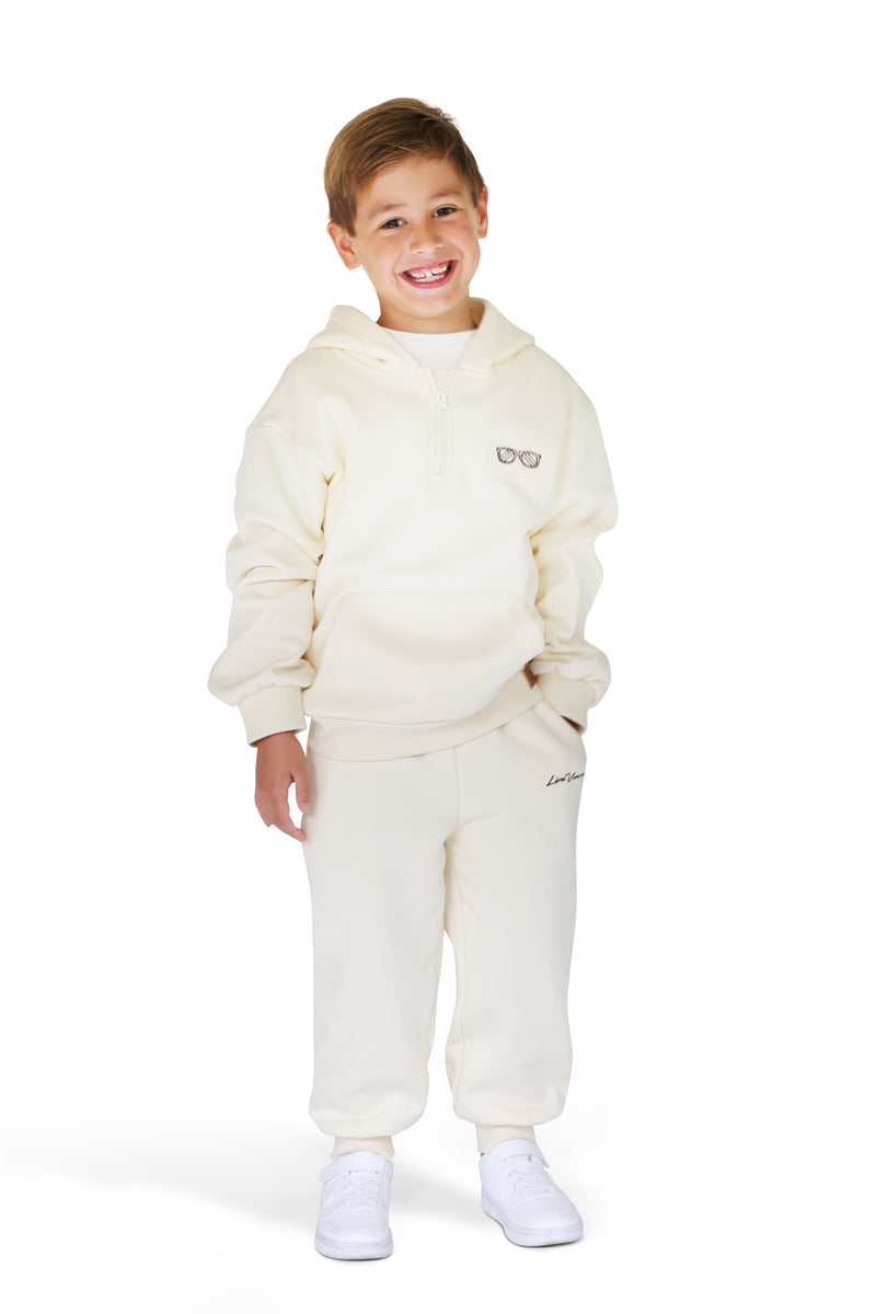 KIDS Family Sweat Set - Cream