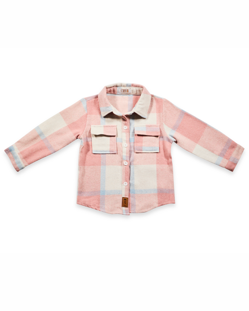 Loggers Flannel - Light Pink