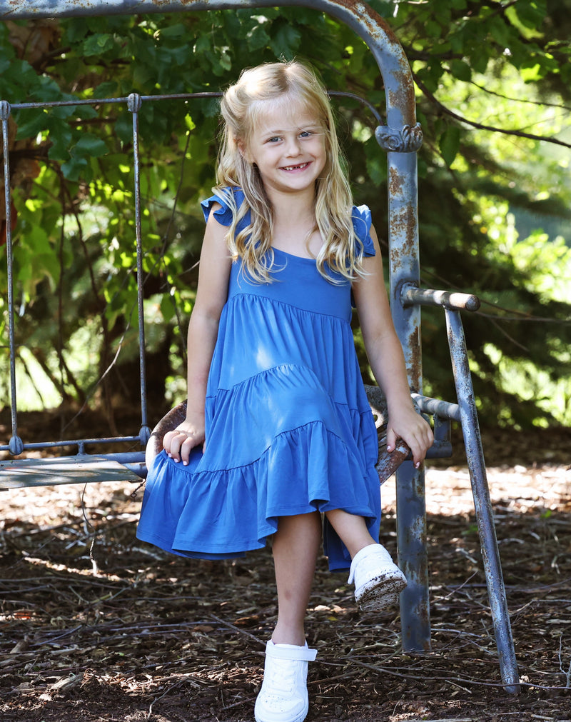 Earhart Dress - Blue