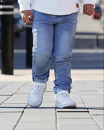 “Grow with Me” Jeans - Light Wash