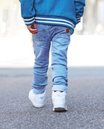 “Grow with Me” Jeans - Light Wash