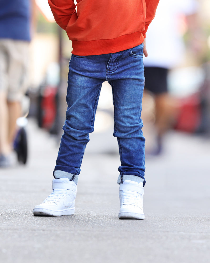 “Grow with Me” Jeans - Dark Wash