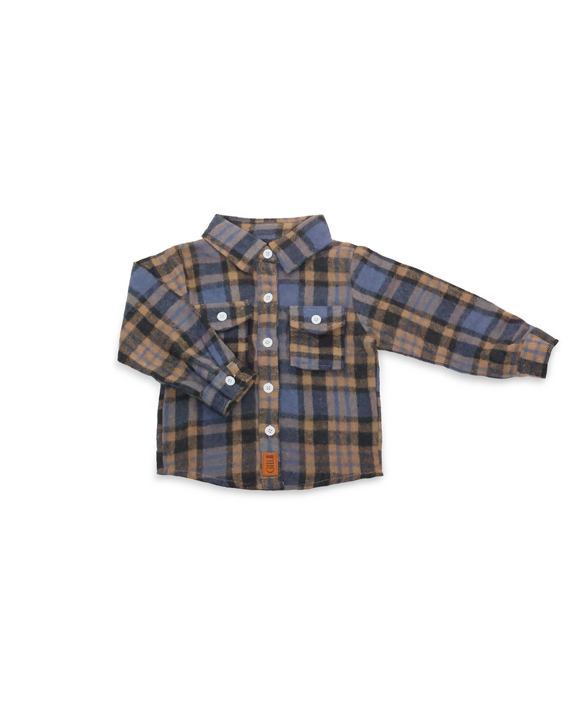 Loggers Flannel - Light Blue