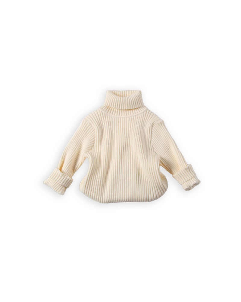 The Cloud Turtleneck Sweater - Cream