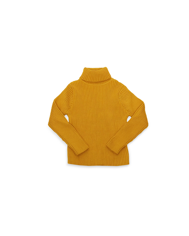 The Cloud Turtleneck Sweater - Mustard