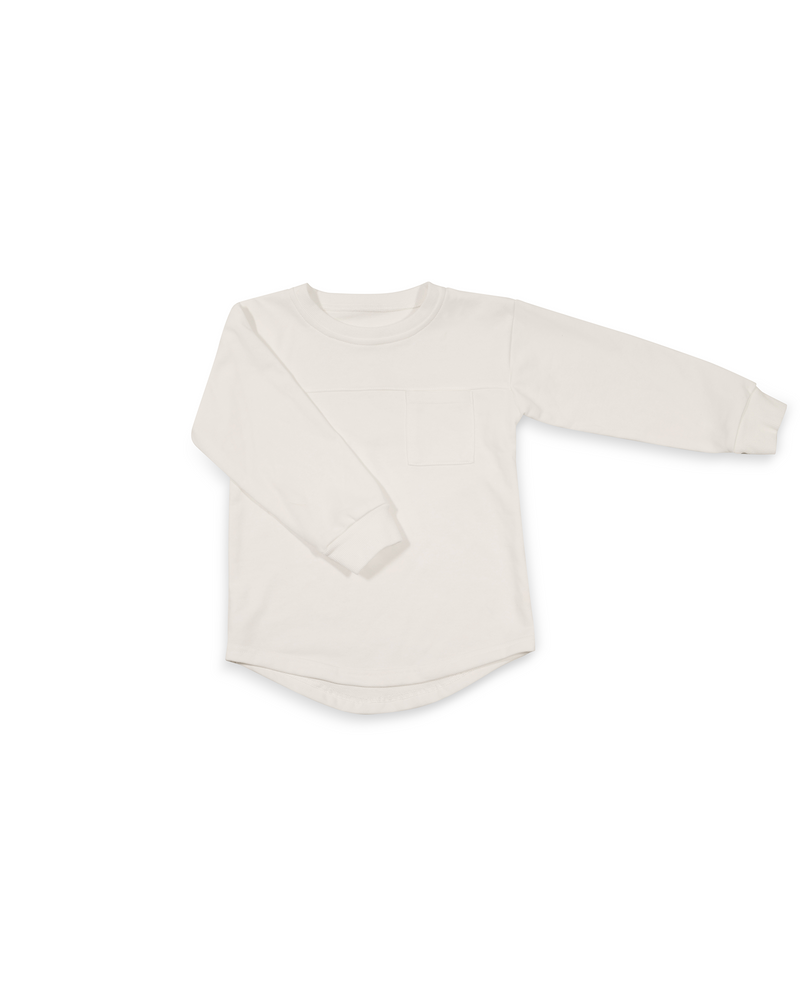Essential Cut Long Sleeve - White
