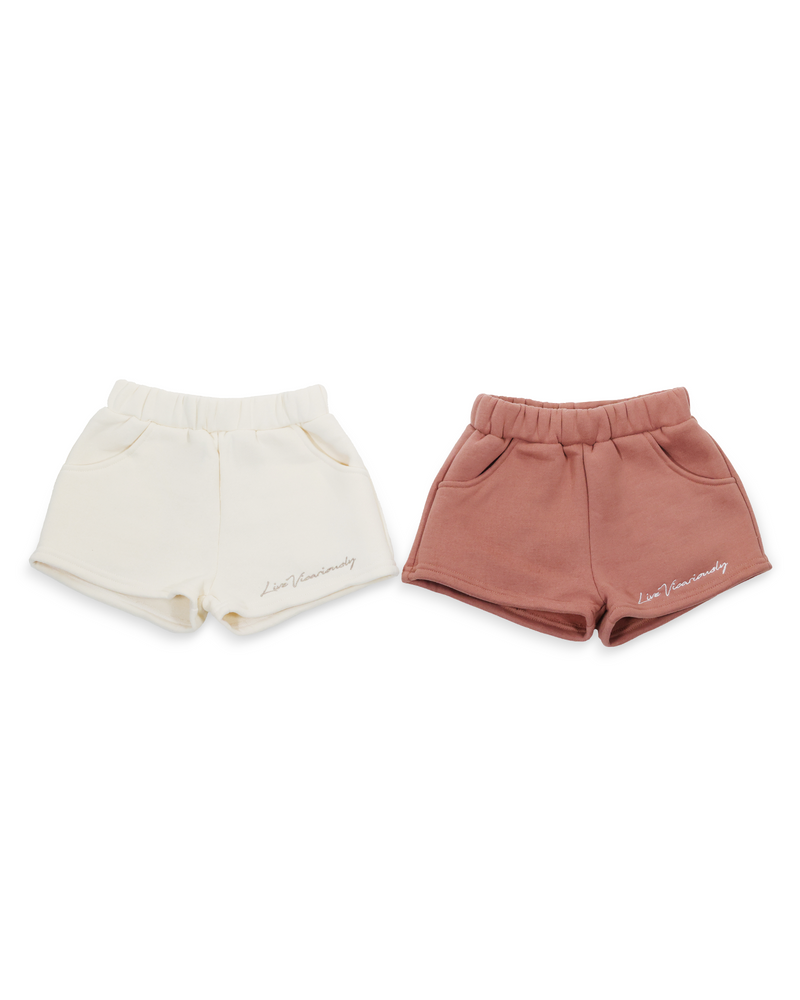 iRIE Sweat Shorts - Cream
