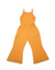 THX, It Has Pockets Romper - Orange