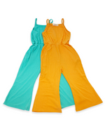THX, It Has Pockets Romper - Turquoise
