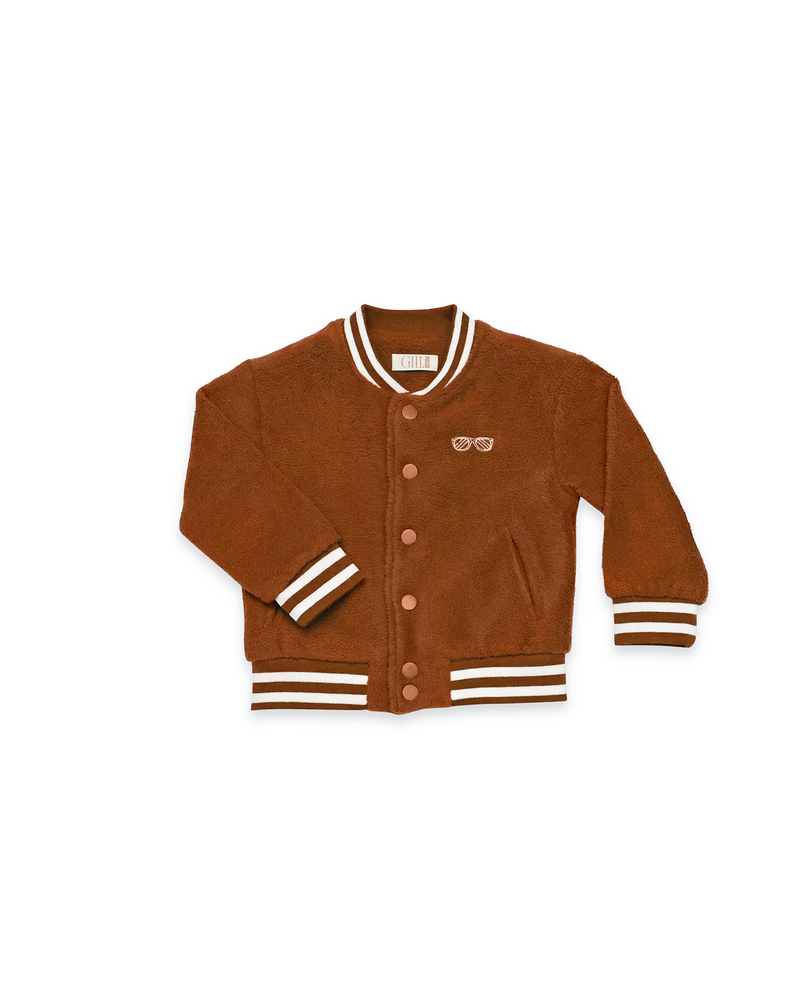 GILi Varsity Jacket - Tan