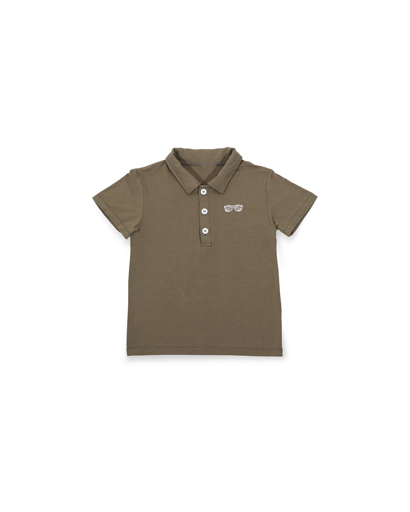 The YOLO POLO - Army Green