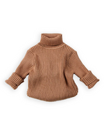 The Cloud Turtleneck Sweater - Brown