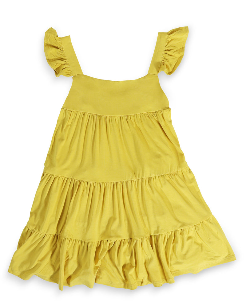 Earhart Dress - Mustard