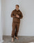 MENS Family Sweat Set - Brown