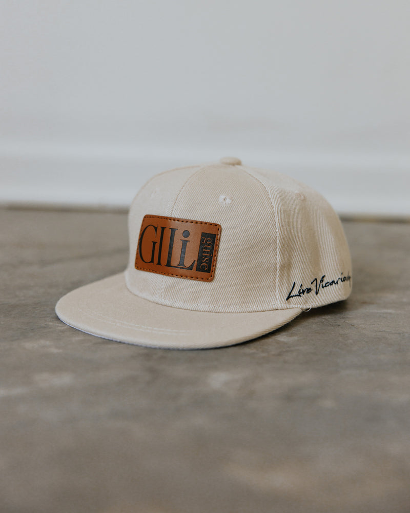 Lookout Flat Brim Hat - Tan