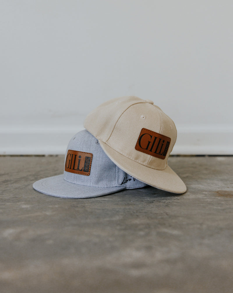 Lookout Flat Brim Hat - Tan