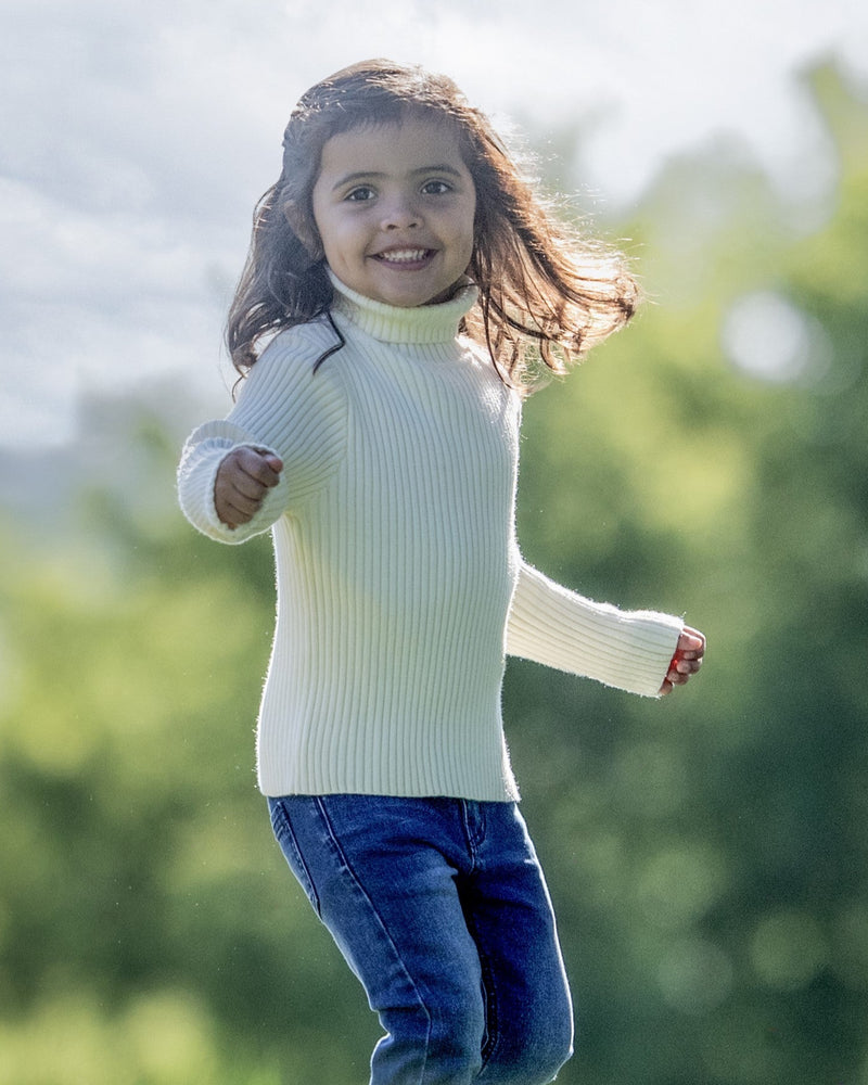 The Cloud Turtleneck Sweater - Cream