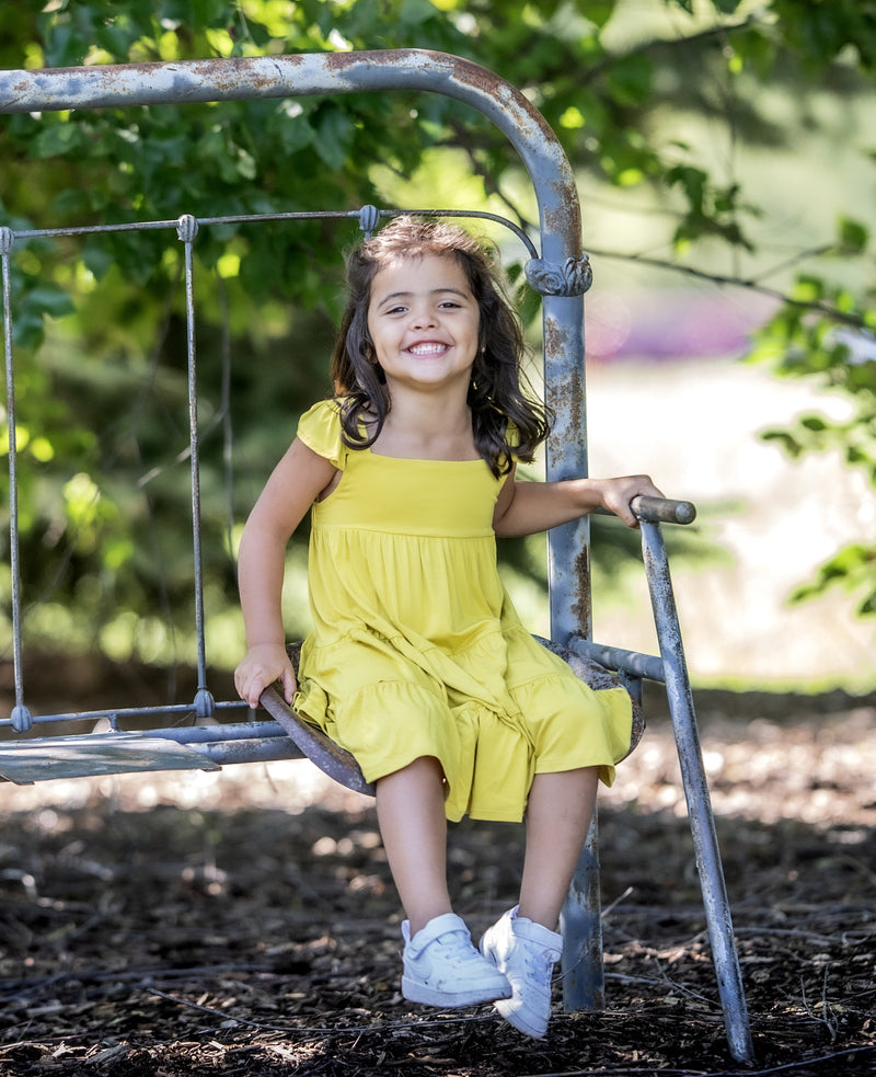 Earhart Dress - Mustard