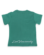 Live Vicariously Graphic Tee - Green