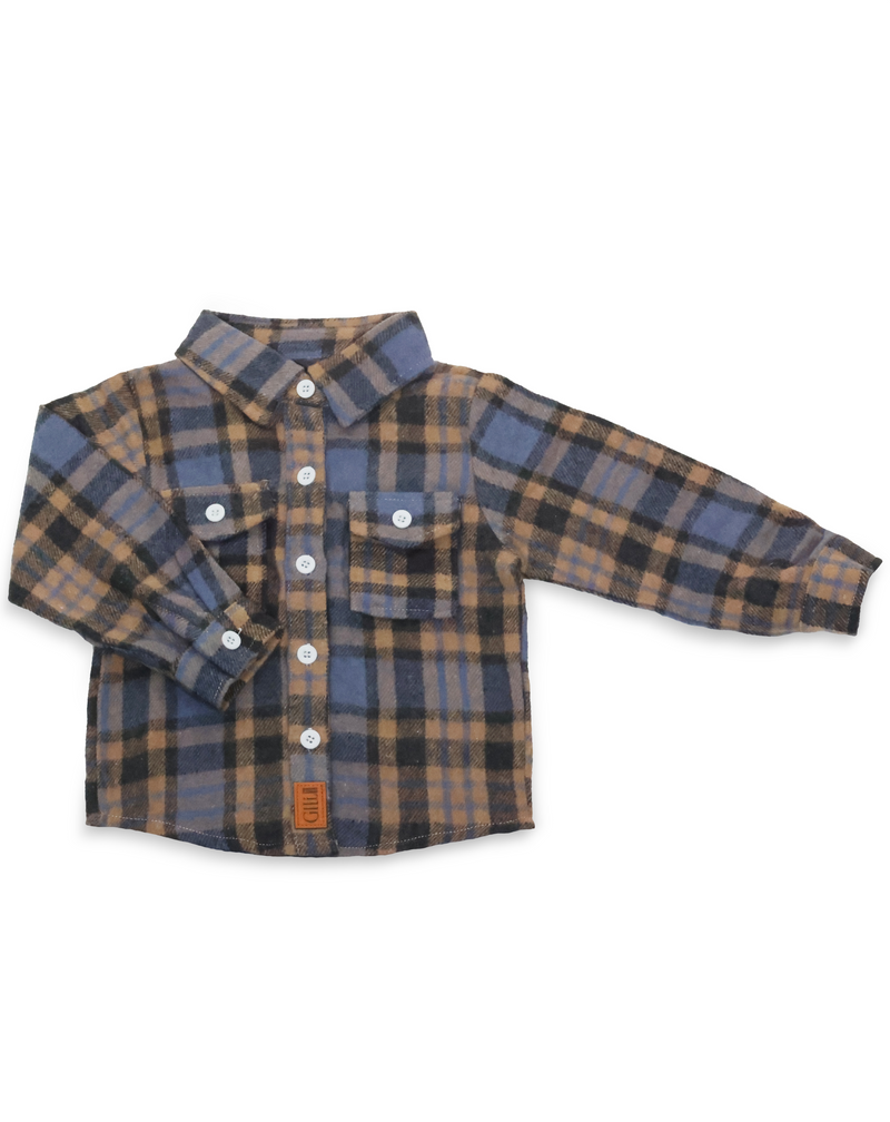 Loggers Flannel - Light Blue