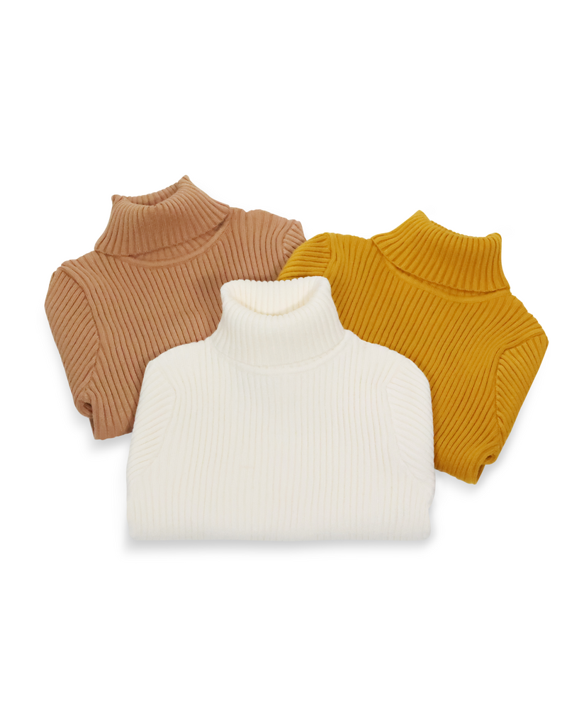 The Cloud Turtleneck Sweater - Brown