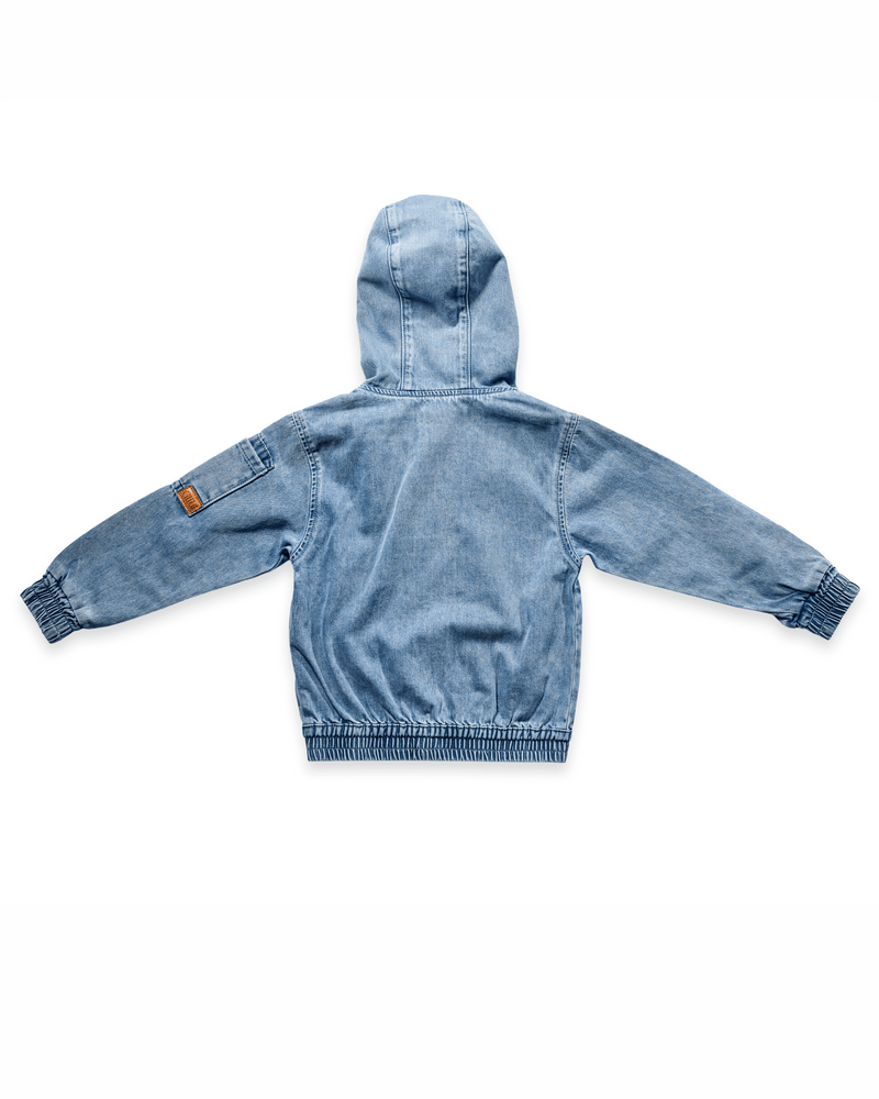 Cruiser Denim Hooded Jacket - GILi Guise
