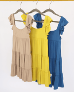 Earhart Dress - Mustard - GILi Guise