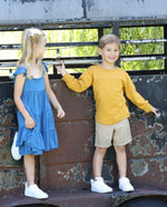 Essential Cut Long Sleeve - Mustard - GILi Guise