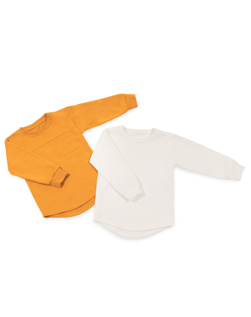 Essential Cut Long Sleeve - White - GILi Guise