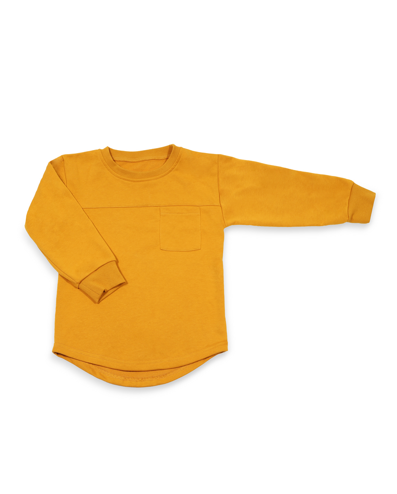 Essential Cut Long Sleeve - Mustard