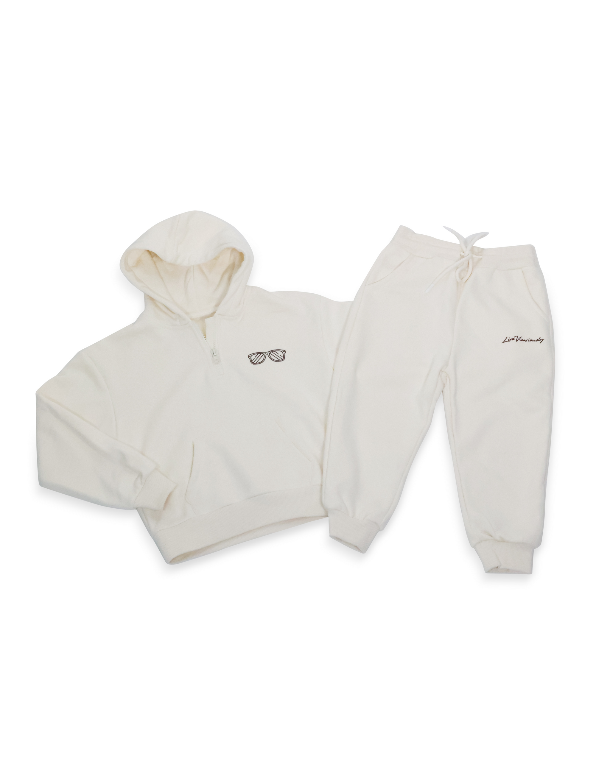 Sweat Suit Cozy Kids Sweatsuit Set Soft Cotton Blend Hoodie