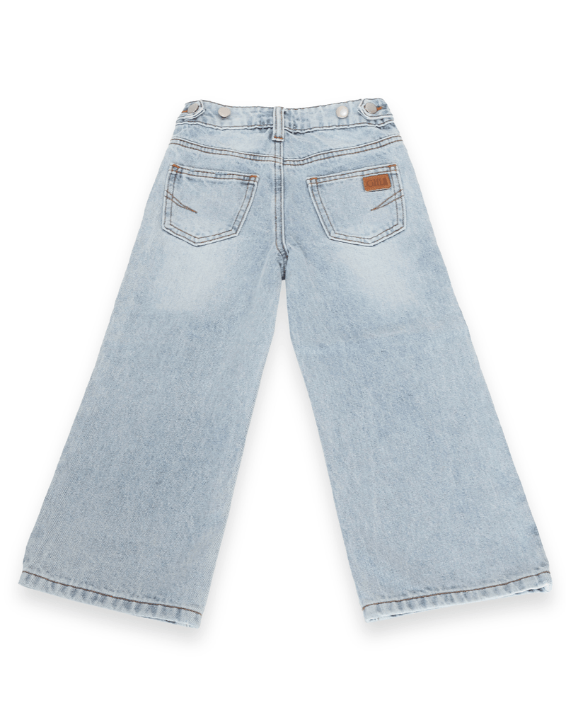 Fly Girl Distressed Denim - Light Wash - GILi Guise