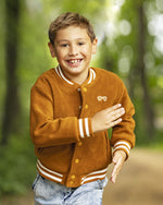 GILi Varsity Jacket - Tan - GILi Guise