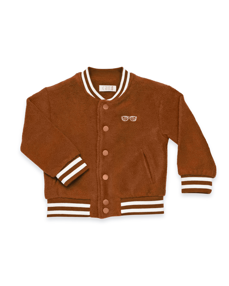 GILi Varsity Jacket - Tan - GILi Guise