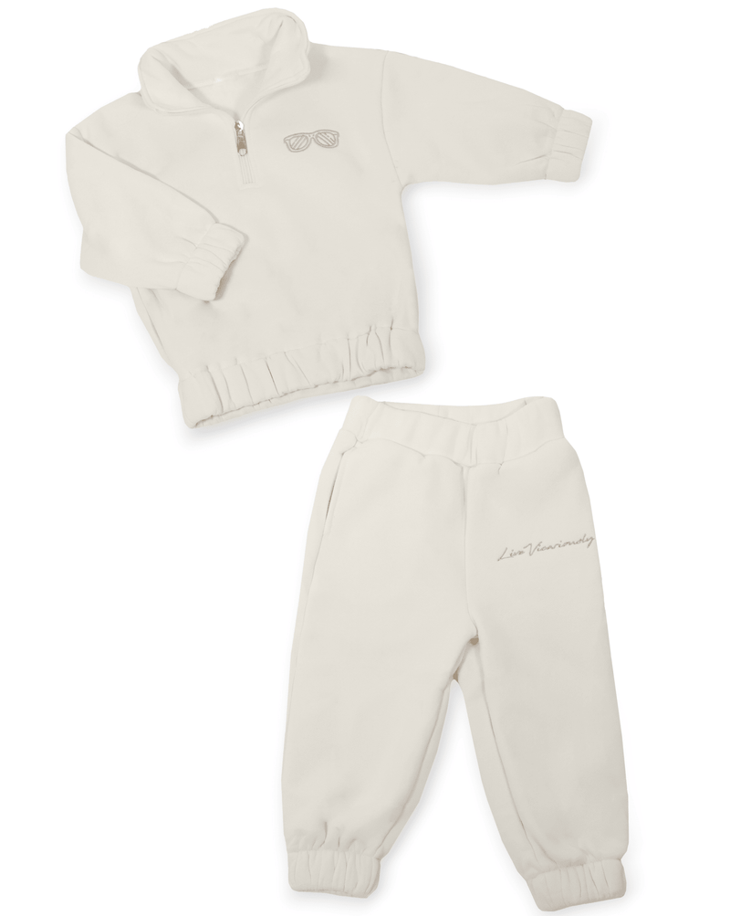 iRIE Sweatsuit - Cream - GILi Guise