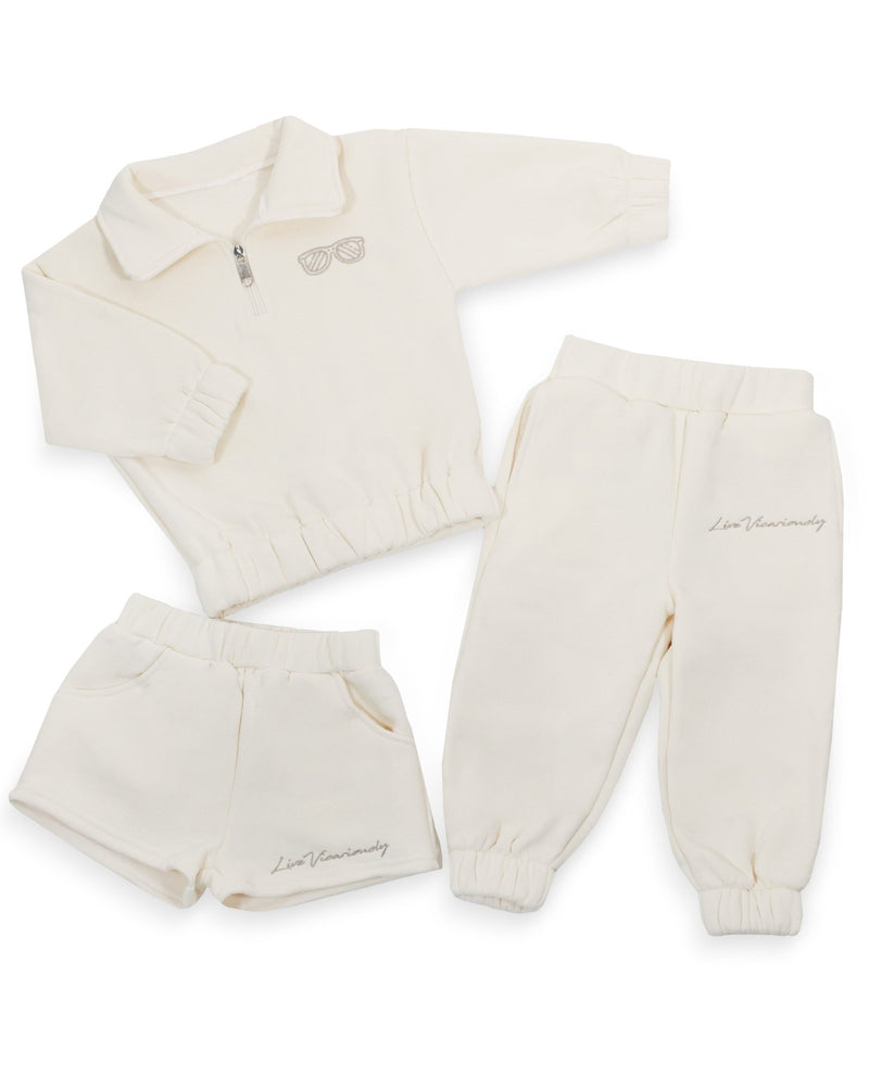 iRIE Sweatsuit - Cream - GILi Guise