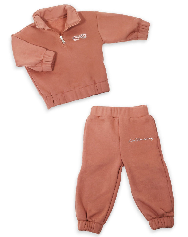 iRIE Sweatsuit - Dark Pink - GILi Guise
