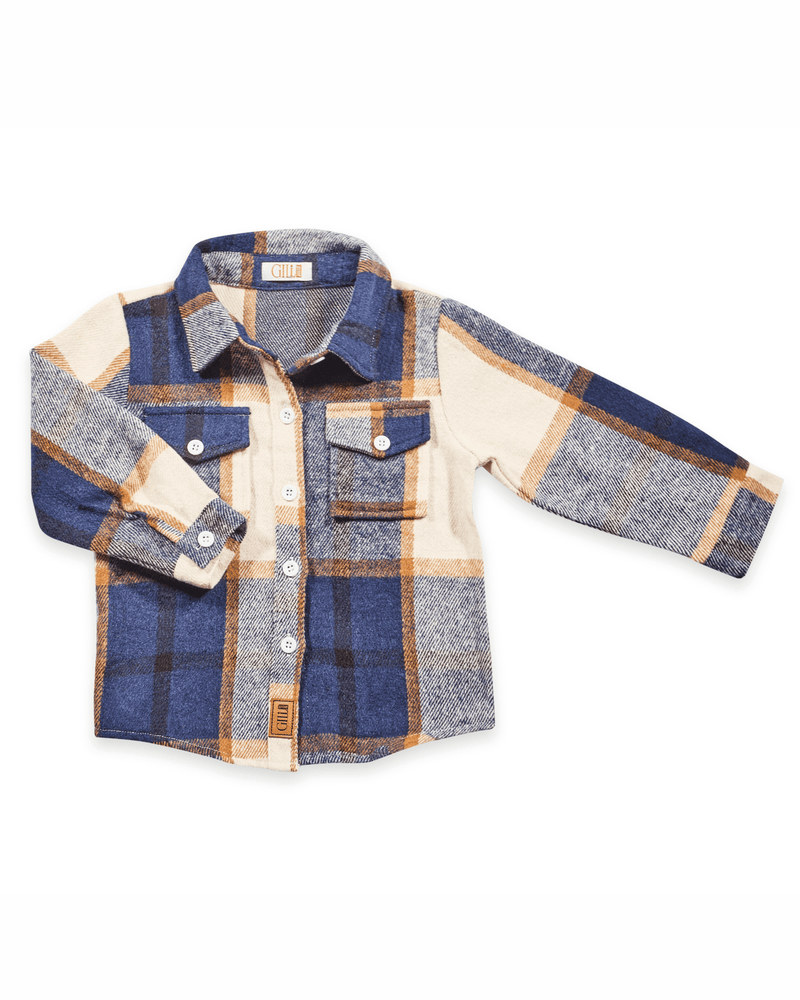 Loggers Flannel - Blue - GILi Guise