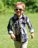 Loggers Flannel - Blue - GILi Guise