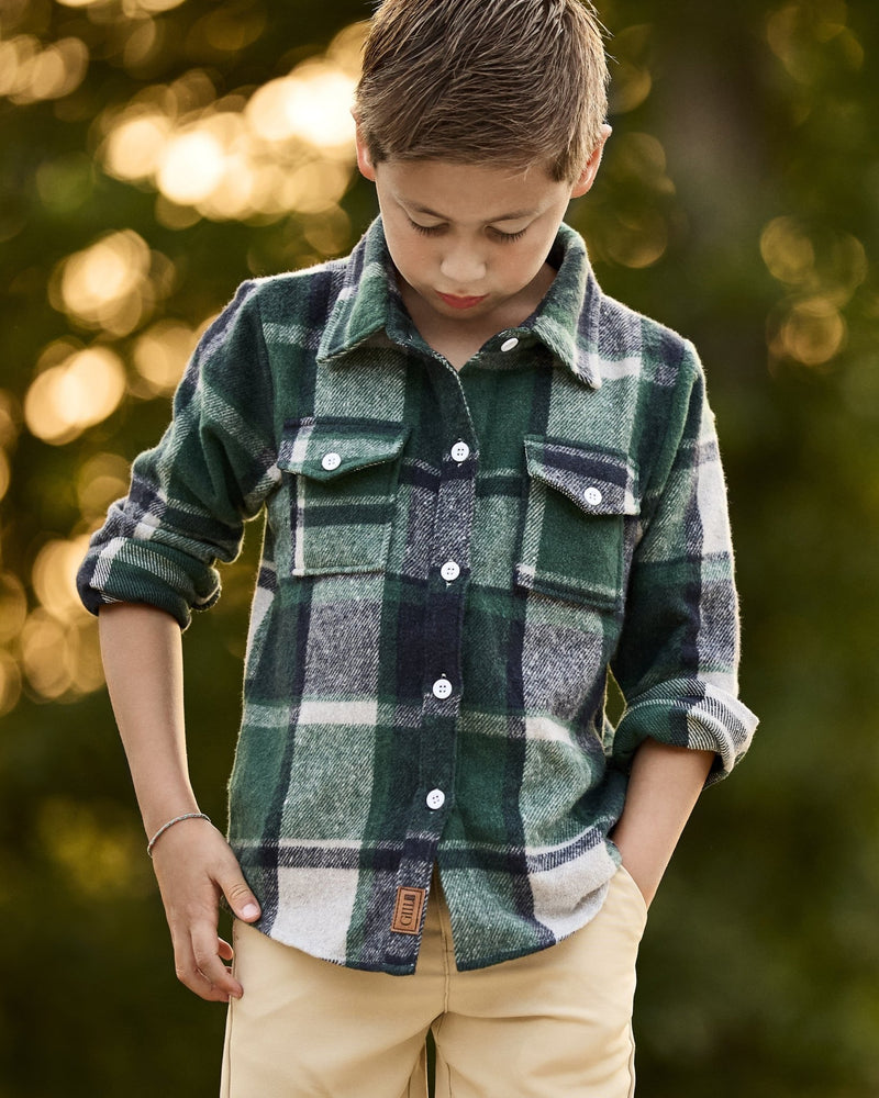 Loggers Flannel - Green - GILi Guise