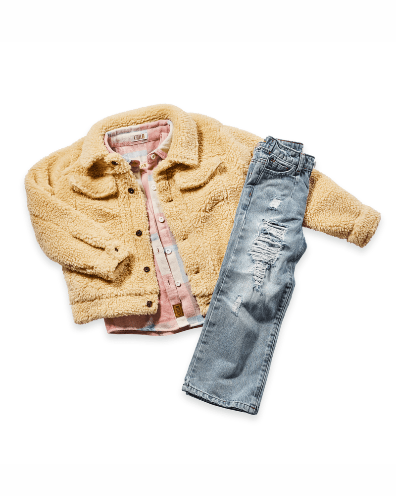 Loggers Flannel - Light Pink - GILi Guise