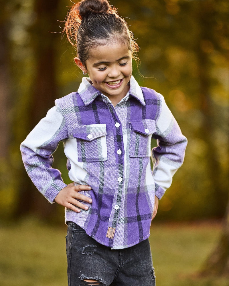Loggers Flannel - Purple - GILi Guise