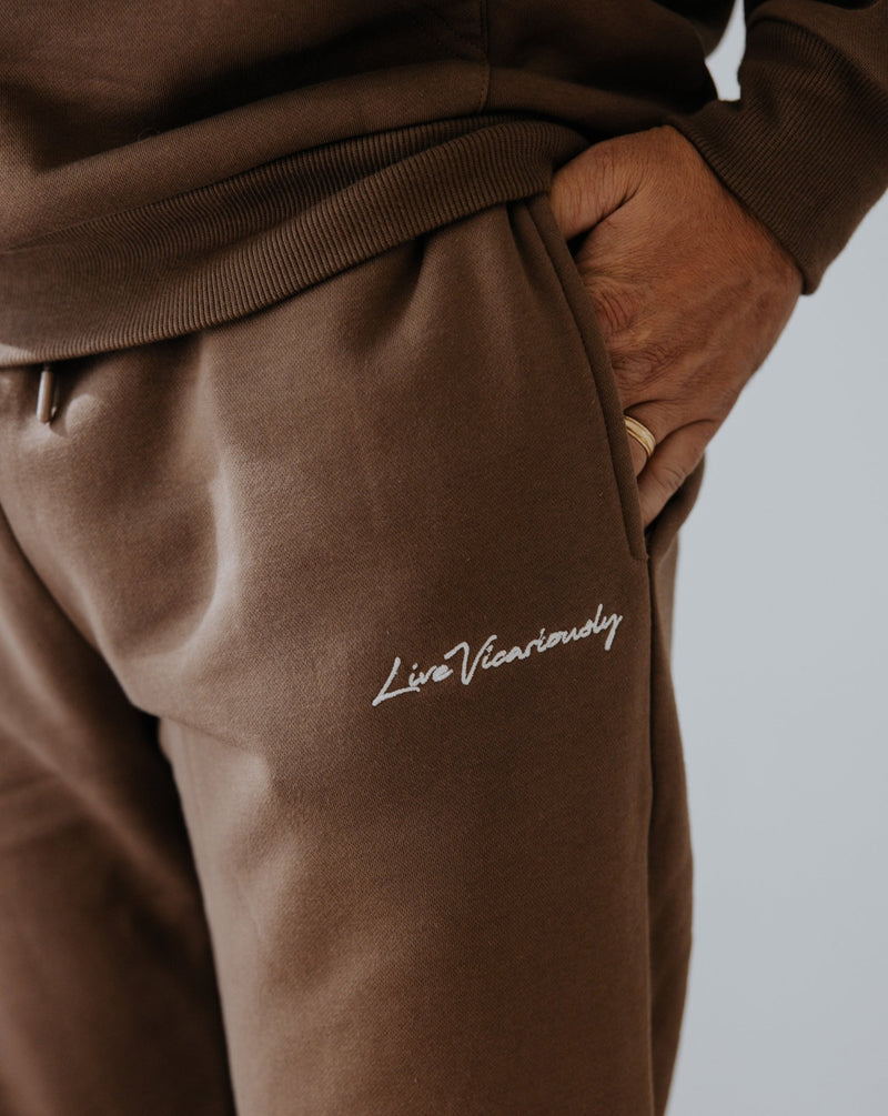 MENS Family Sweat Set - Brown - GILi Guise
