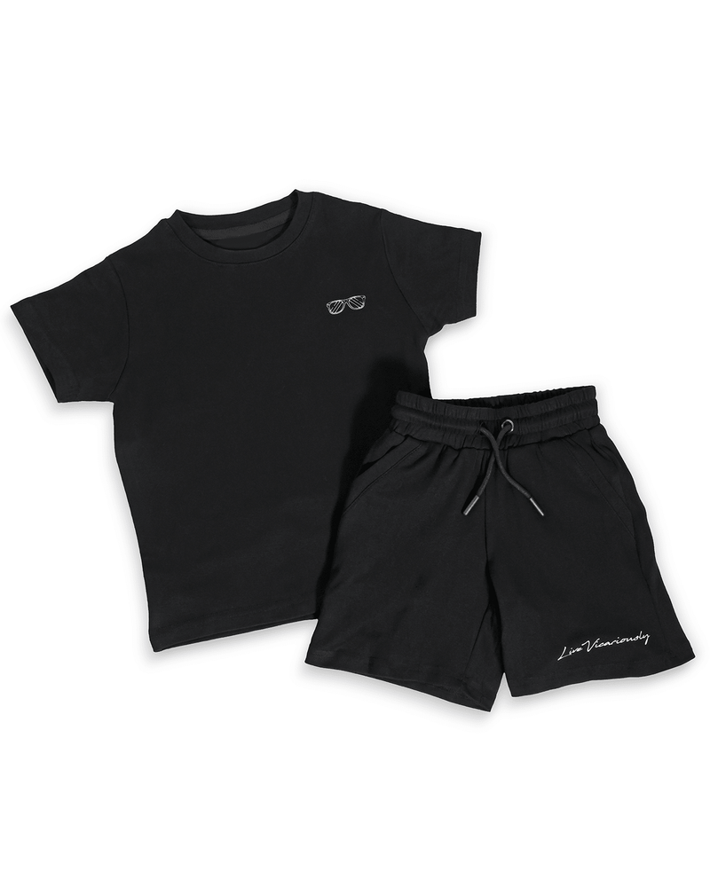 Robbie Tommie Set - Black - GILi Guise