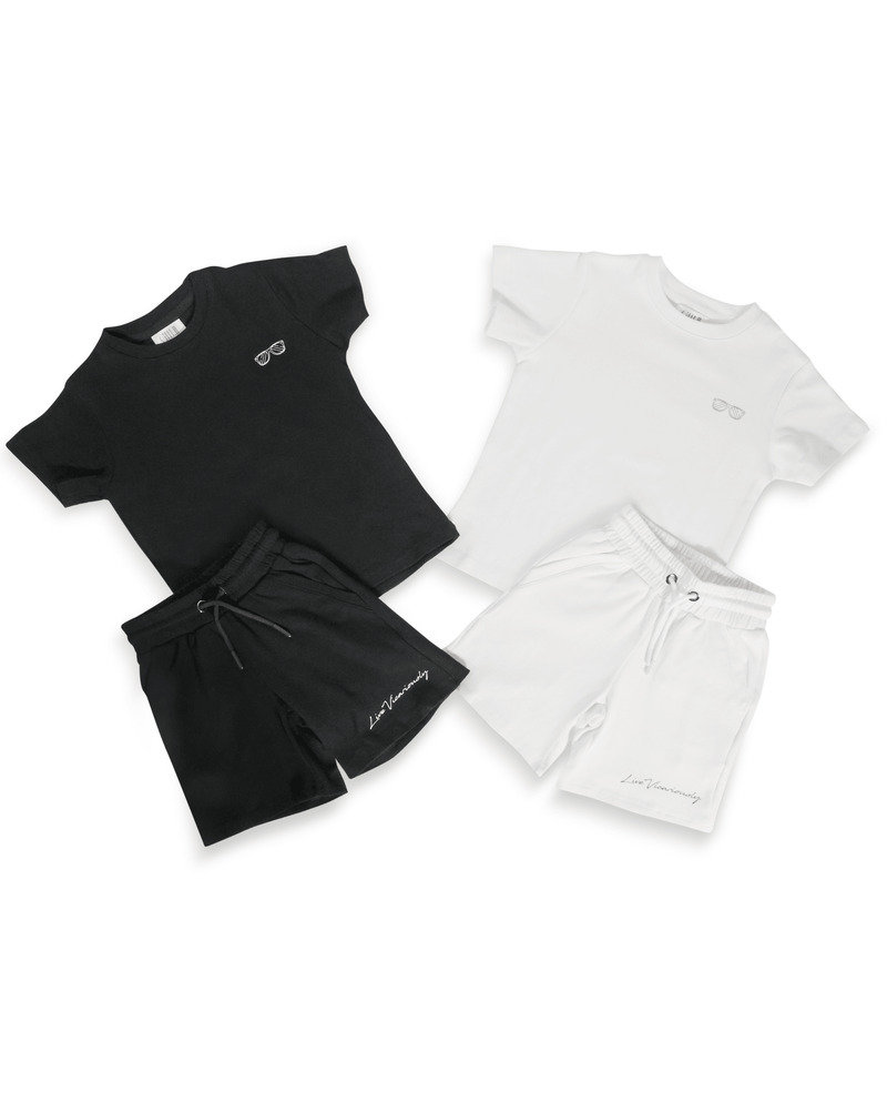 Robbie Tommie Set - Black - GILi Guise