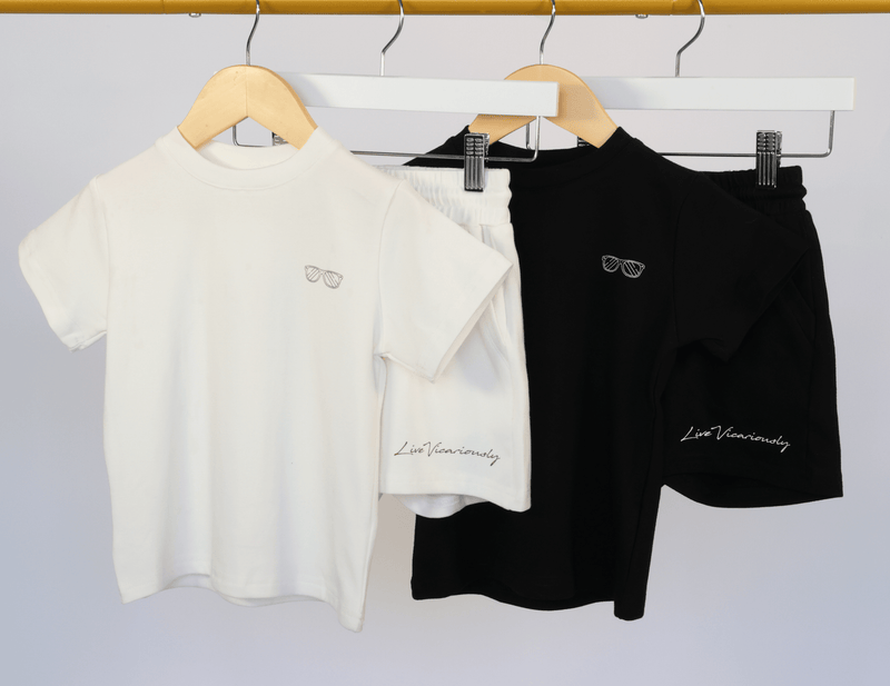 Robbie Tommie Set - White - GILi Guise