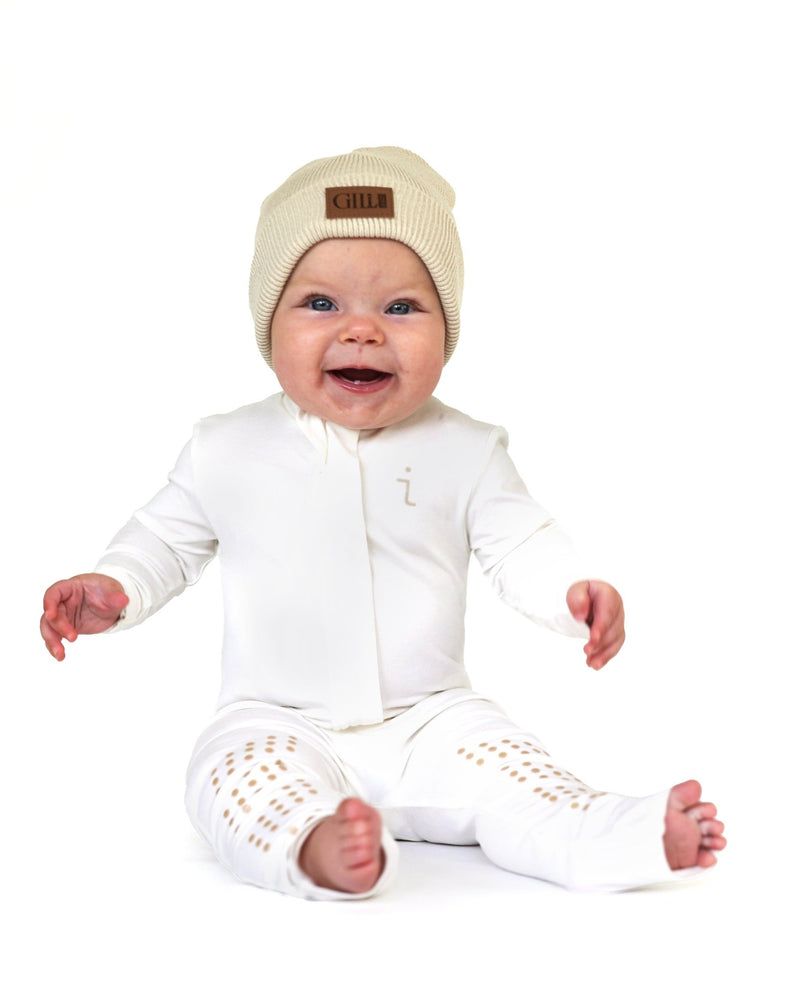 Snuggle Baby Beanies - Cream - GILi Guise