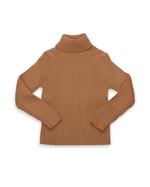 The Cloud Turtleneck Sweater - Brown - GILi Guise